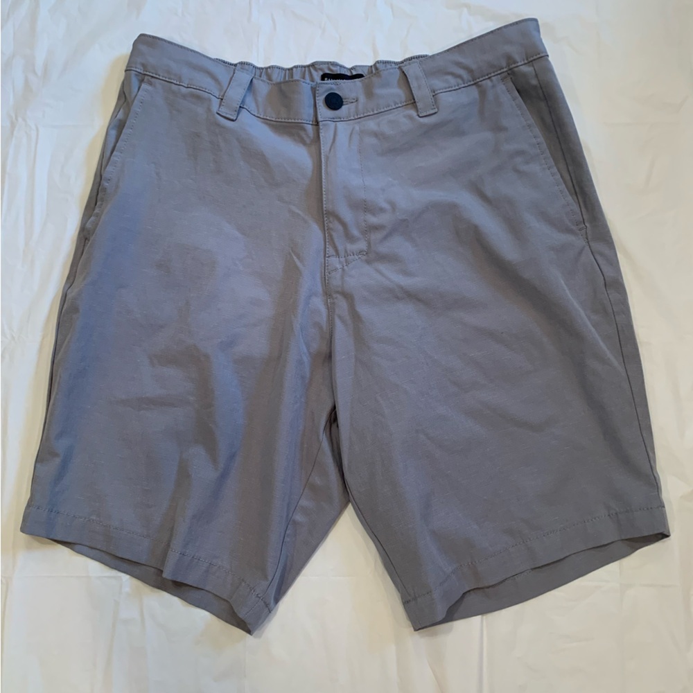 Banana Republic Grey Microfiber Men's Shorts Size 36x10